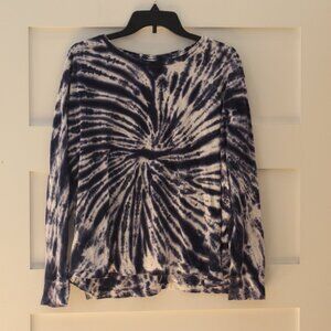 Aeropostale Tie Dye Boyfriend Tee The OG Tee Collection Womens Size Medium